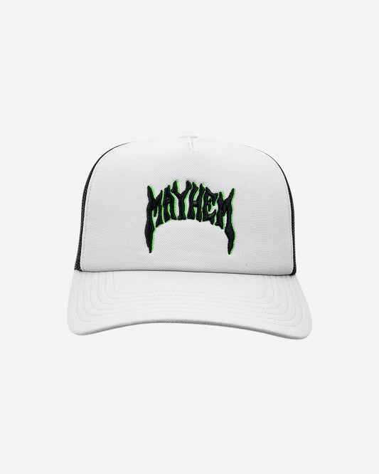 Mayhem Embroidered Trucker Grey