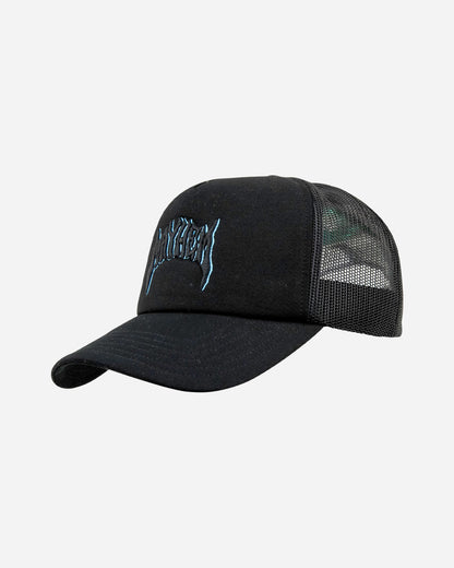 Mayhem Embroidered Trucker Black