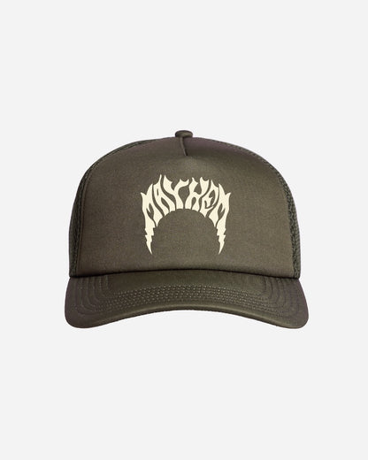 Lightning Mayhem Trucker Dark Military Green