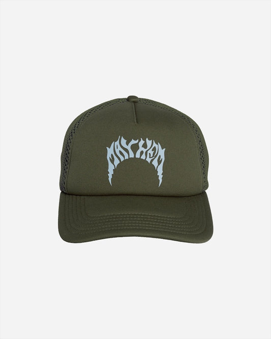 Lightning Mayhem Trucker Dark Olive