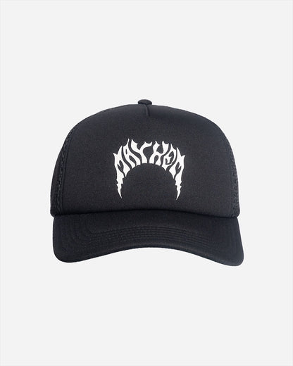 Lightning Mayhem Trucker Vintage Black With White