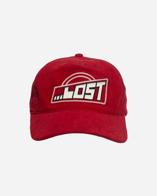 Fast Times Corduroy Hat Raded Red