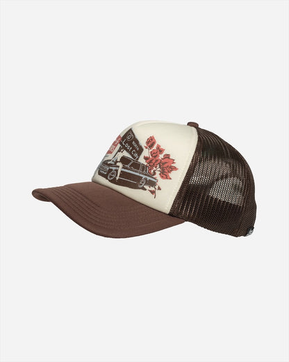 Lost City Trucker Hat Brown