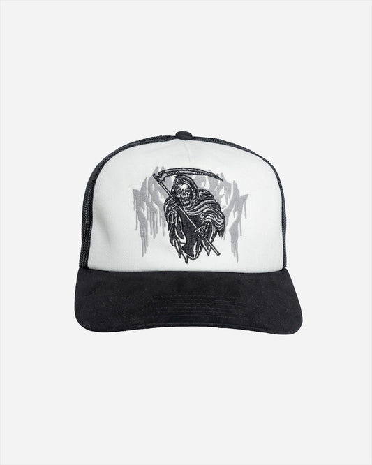 Mayhem Reaper Trucker Black With White