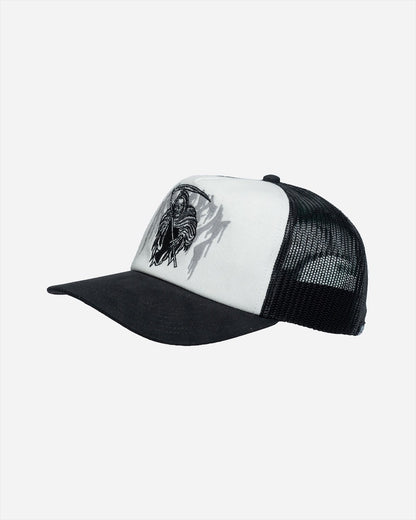 Mayhem Reaper Trucker Black With White