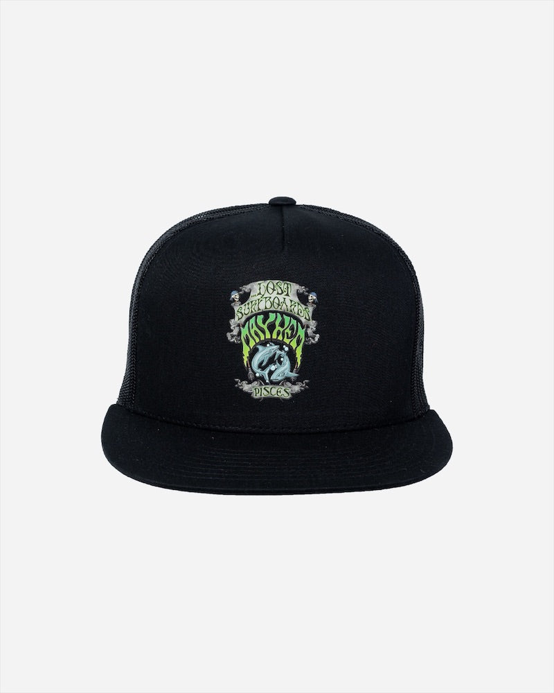 Pisces Hat Black