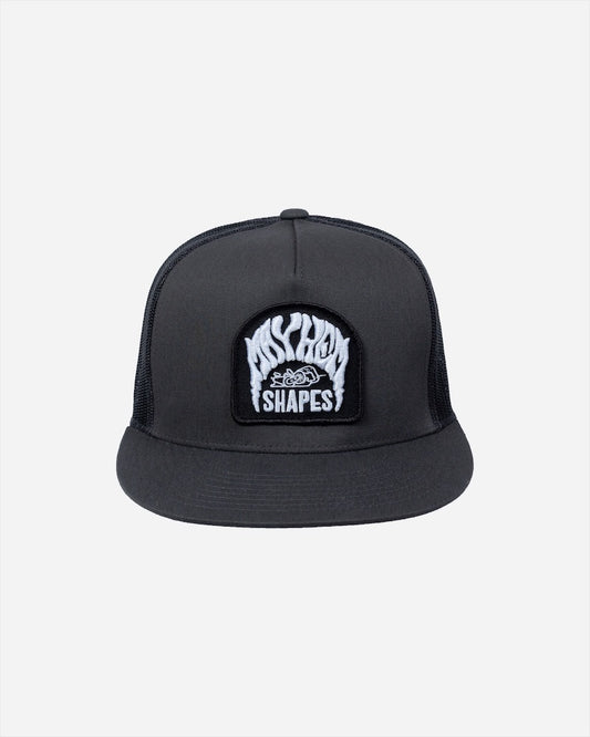 Mayhem Shapes Hat Charcoal