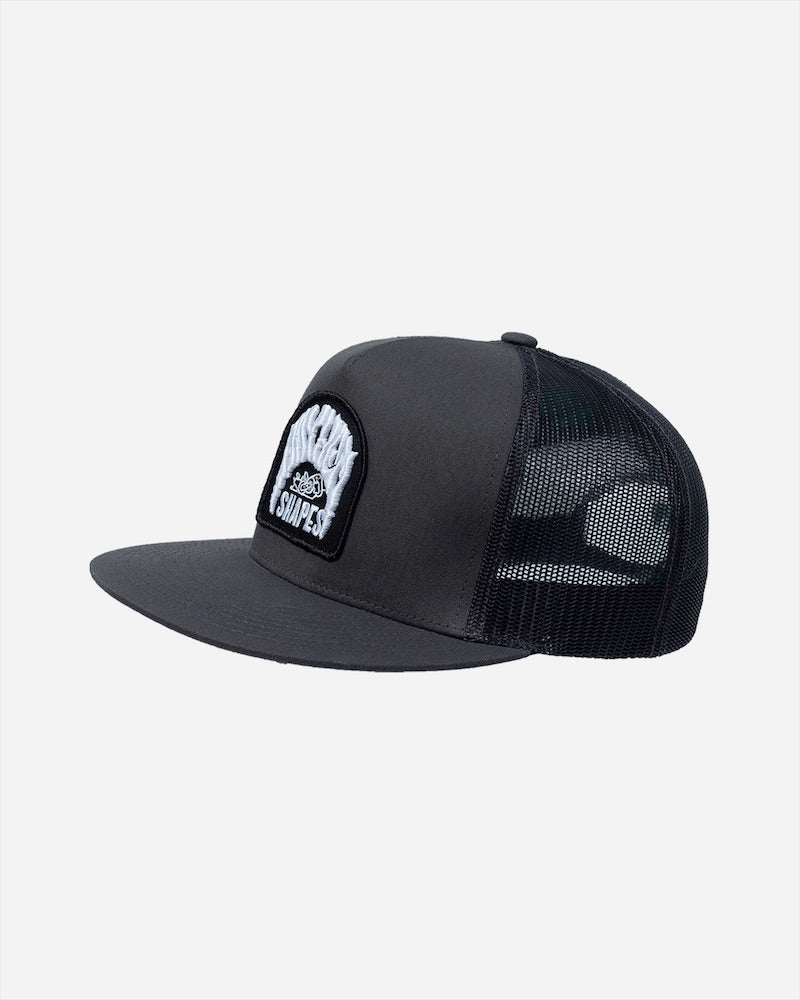 Mayhem Shapes Hat Charcoal