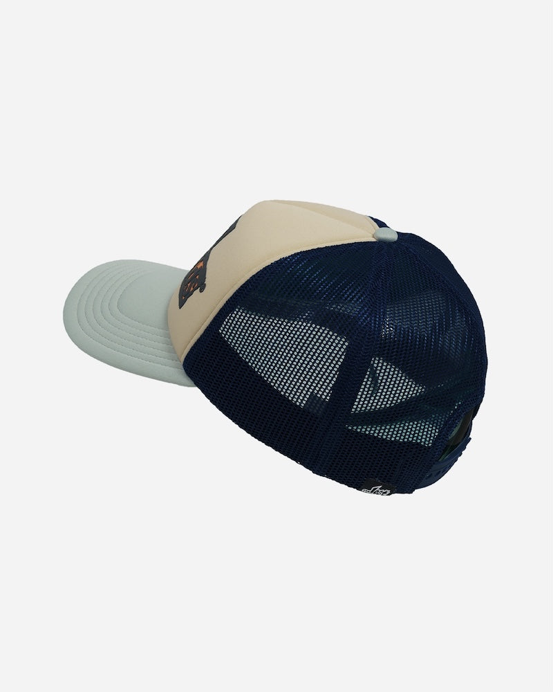 Bollocks Trucker Beige / Navy