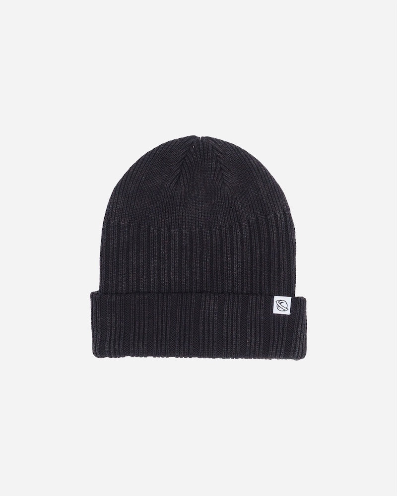 Slacker Beanie Black Pinstripe