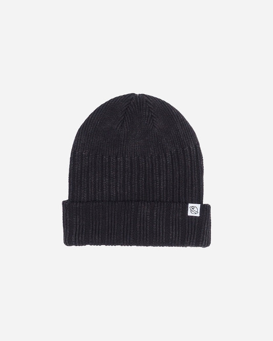 Slacker Beanie Black Pinstripe