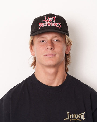 Mayhem Brim Snapback Black