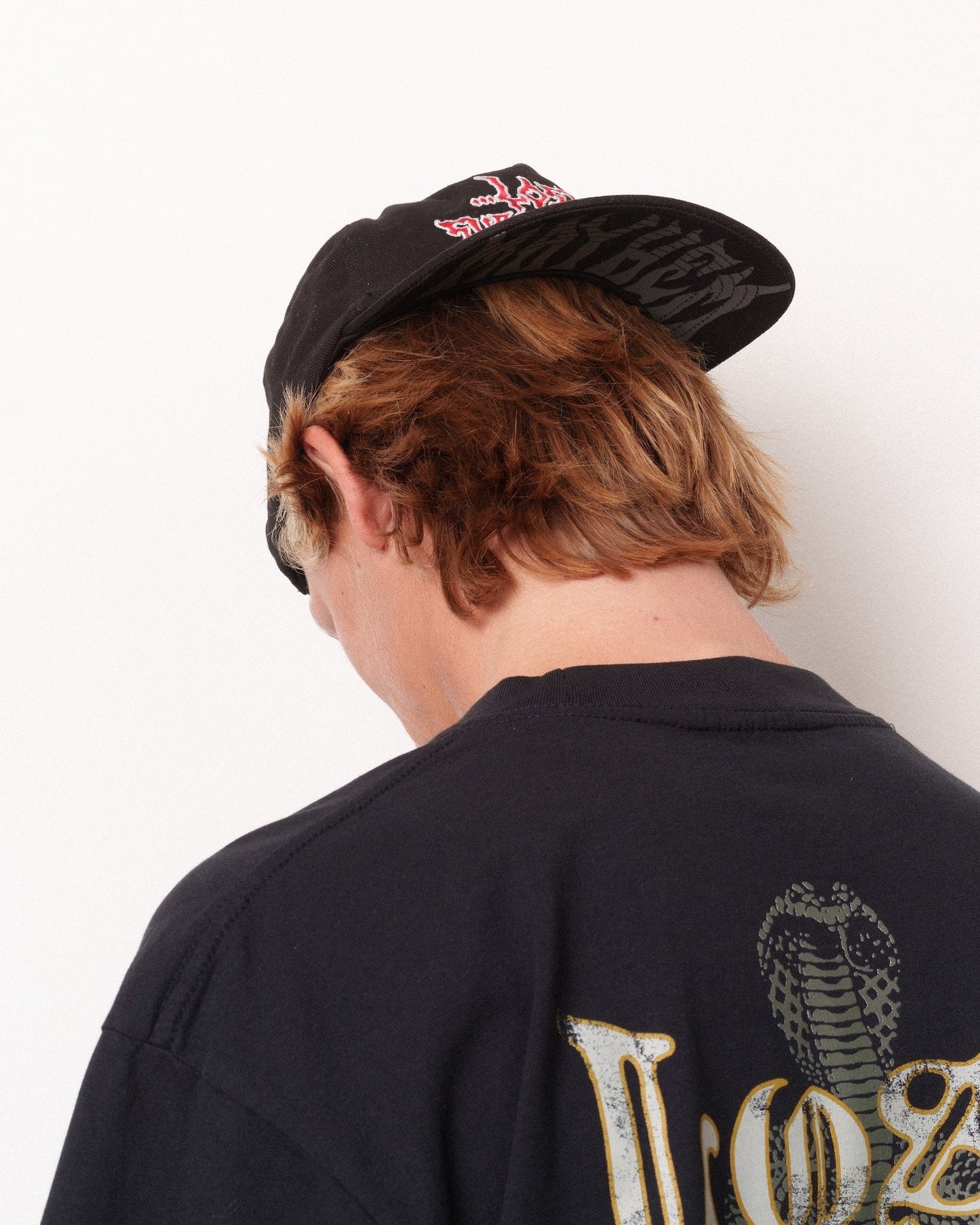 Mayhem Brim Snapback Black