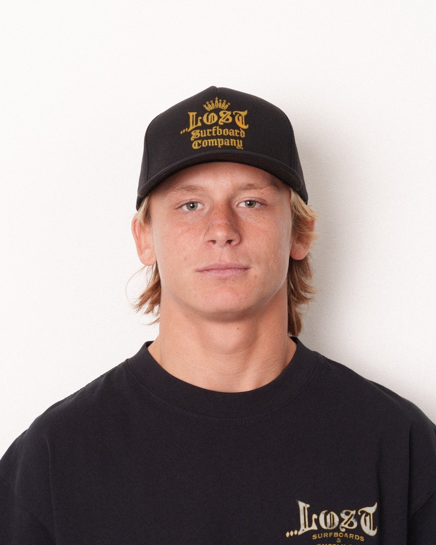 Lost Surfboard Co Snapback Black