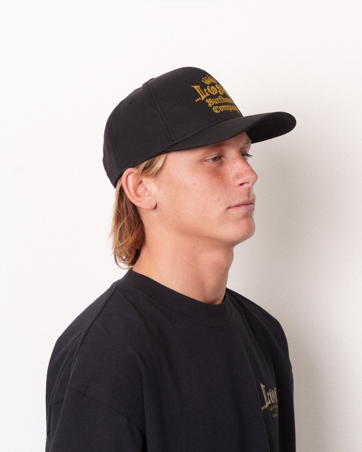 Lost Surfboard Co Snapback Black