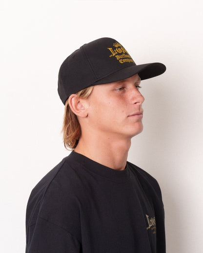 Lost Surfboard Co Snapback Black