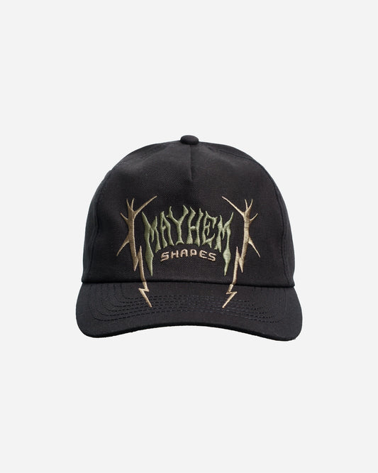 Mayhem Spike Snapback Black