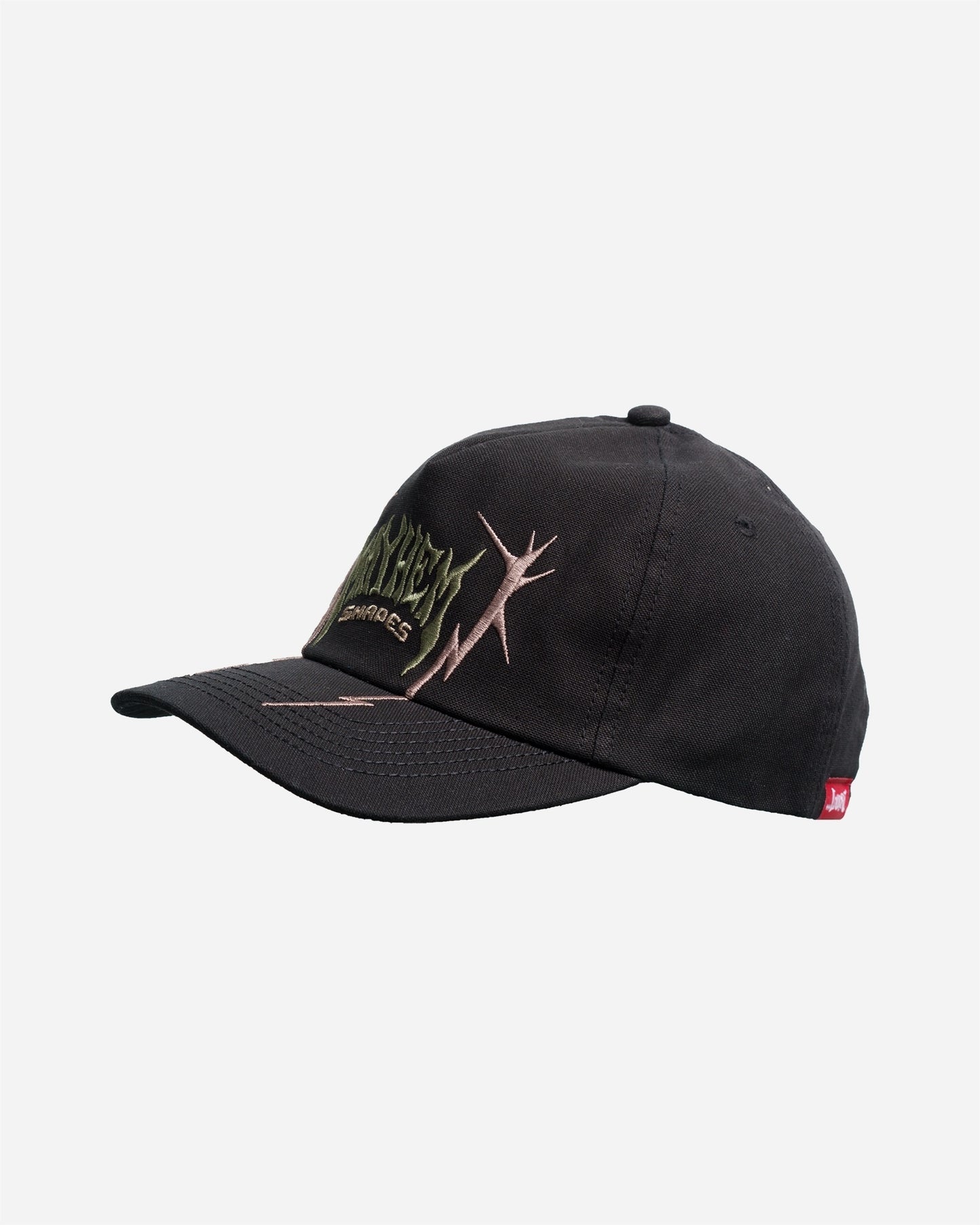 Mayhem Spike Snapback Black