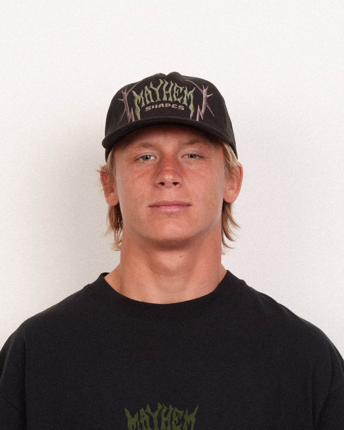 Mayhem Spike Snapback Black