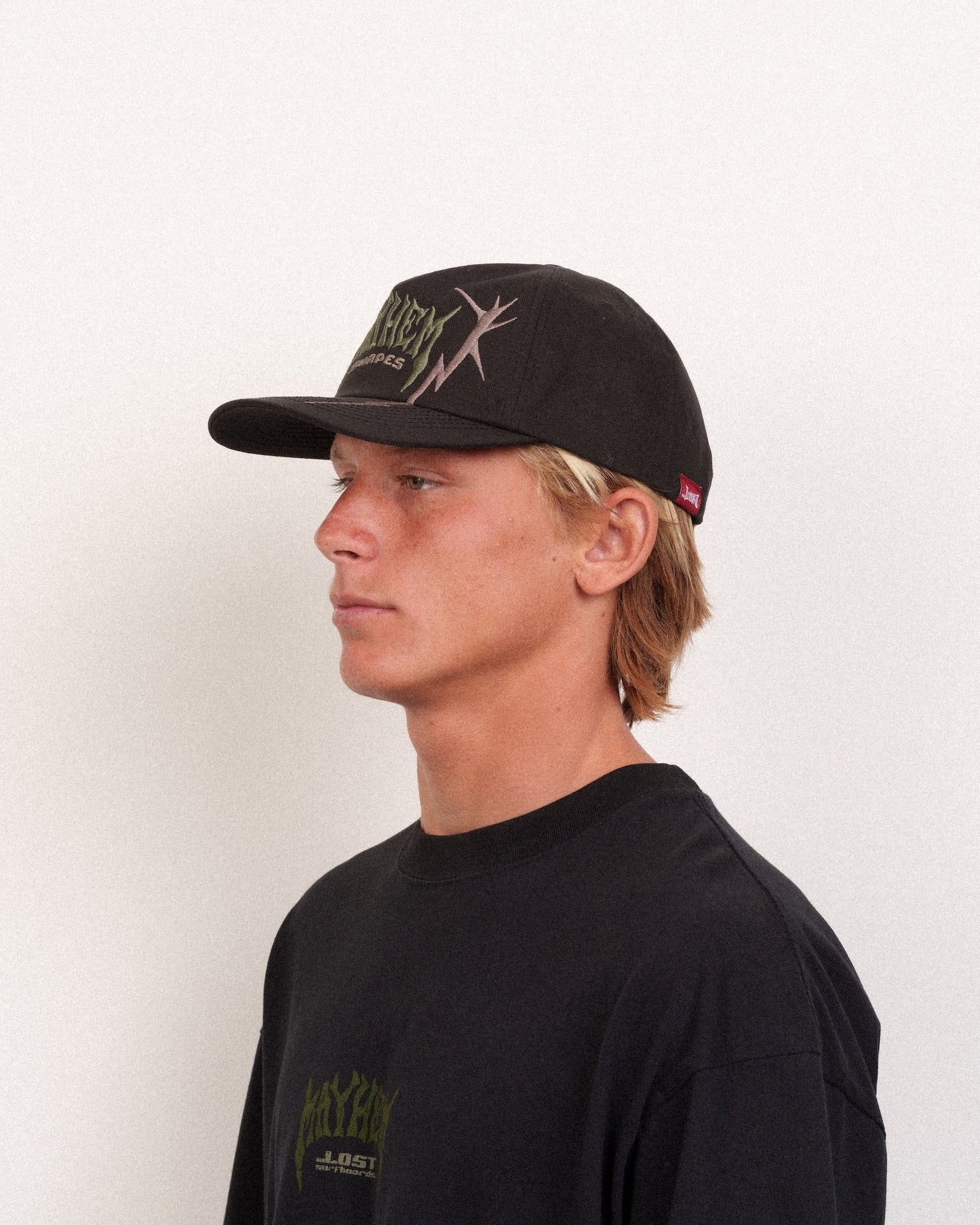 Mayhem Spike Snapback Black