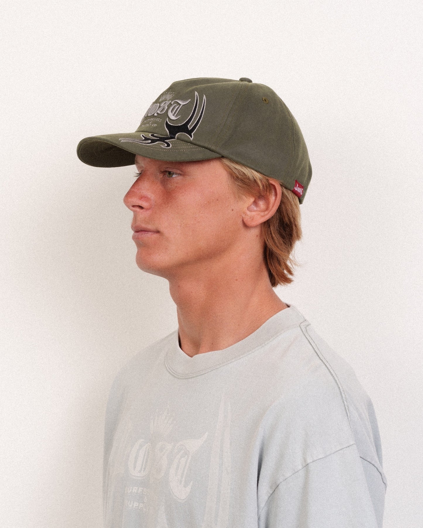 Fang Snapback Washed Olive
