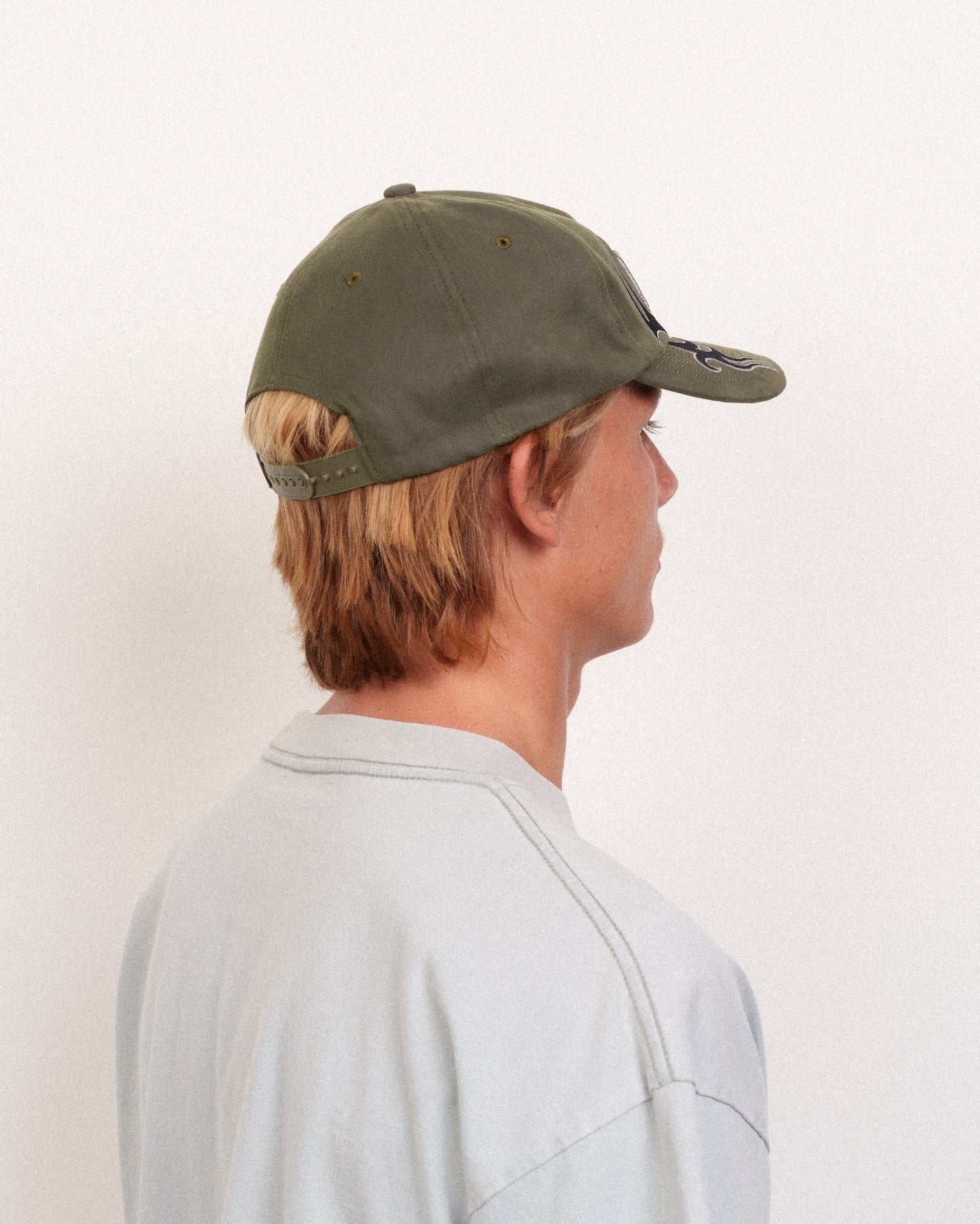 Fang Snapback Washed Olive