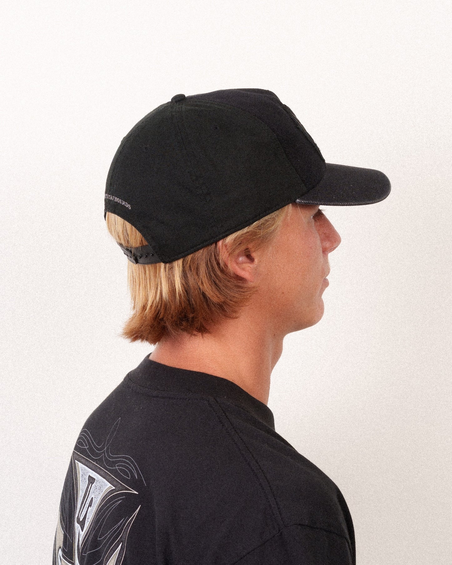 Mayhem Denim Snapback Black