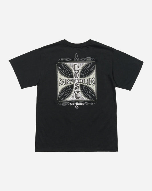 Youth Crossed Tee Black