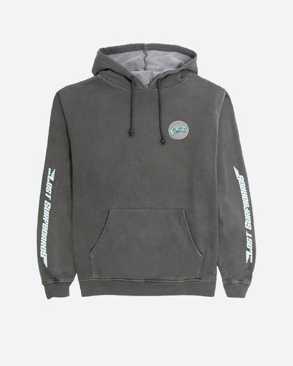 Lost Surfboards Hoodie Vintage Black