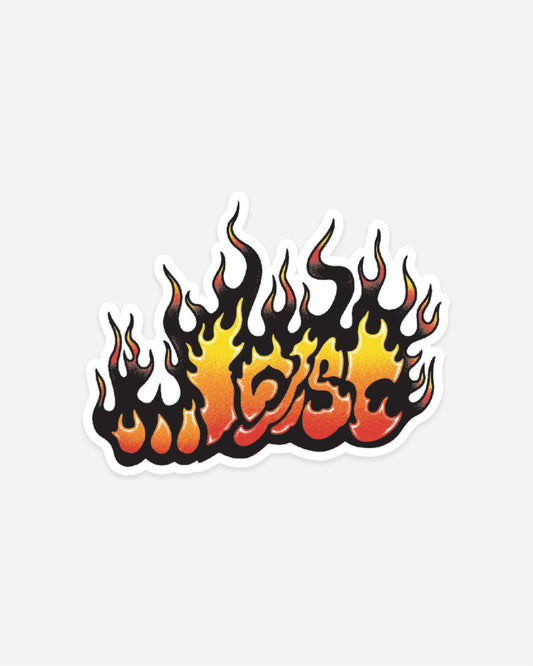 Flame Lam Sticker