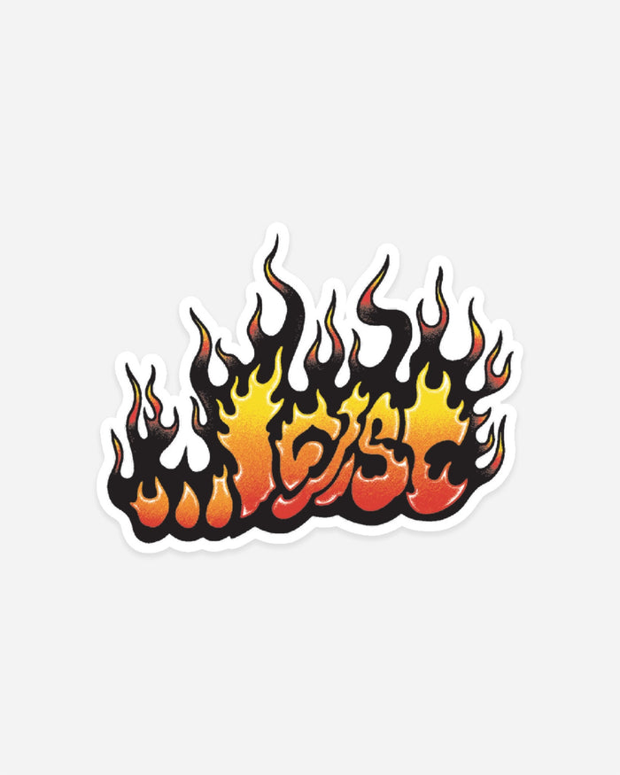 Flame Lam Sticker
