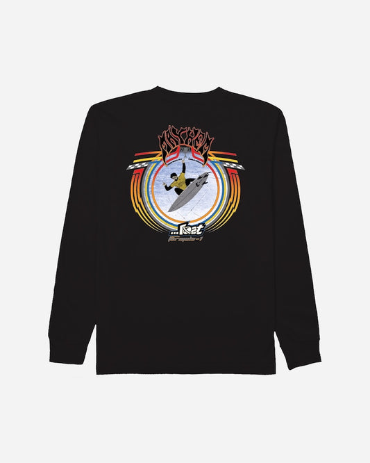 Formula-1 Mayhem Long Sleeve Tee Black