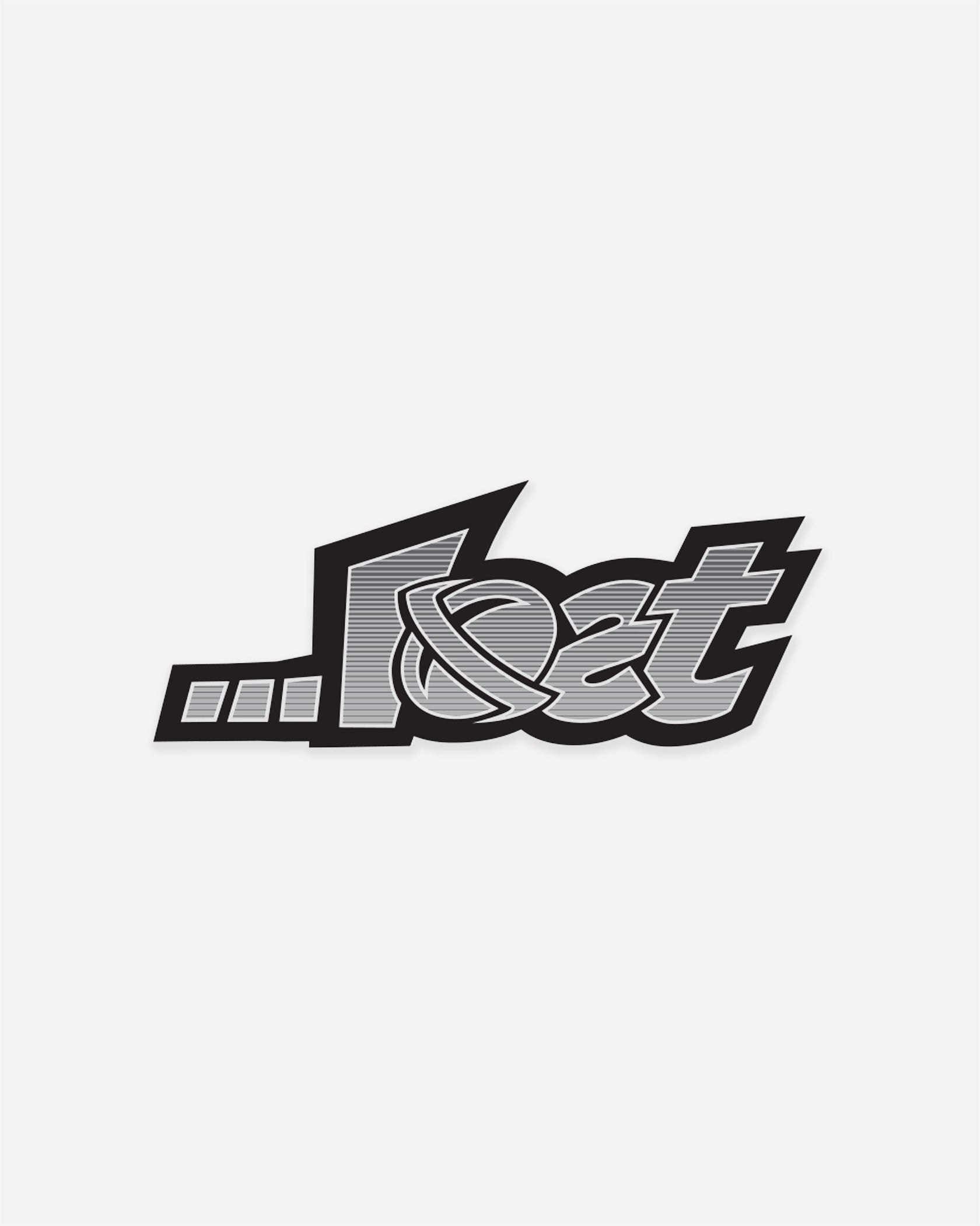 Planet Lam Grey Fade Sticker – Lost Enterprises