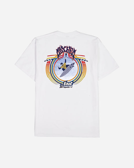 Formula-1 Mayhem Tee White