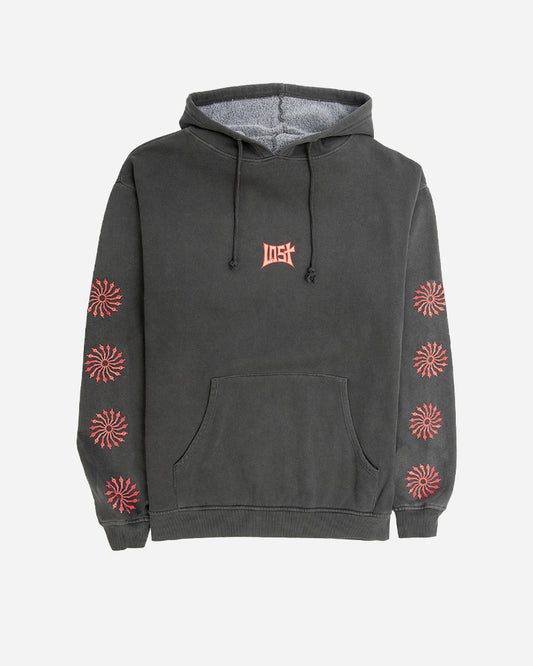 Wheel of Life Hoodie Vintage Black